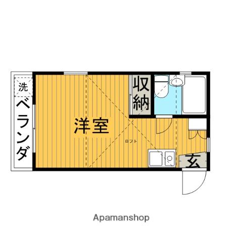 デュエットミタカ1番館 1階階 間取り