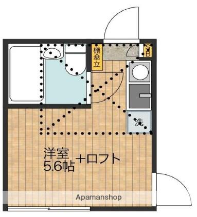 MY PLAN阿佐ヶ谷南(ワンルーム/2階)の間取り写真