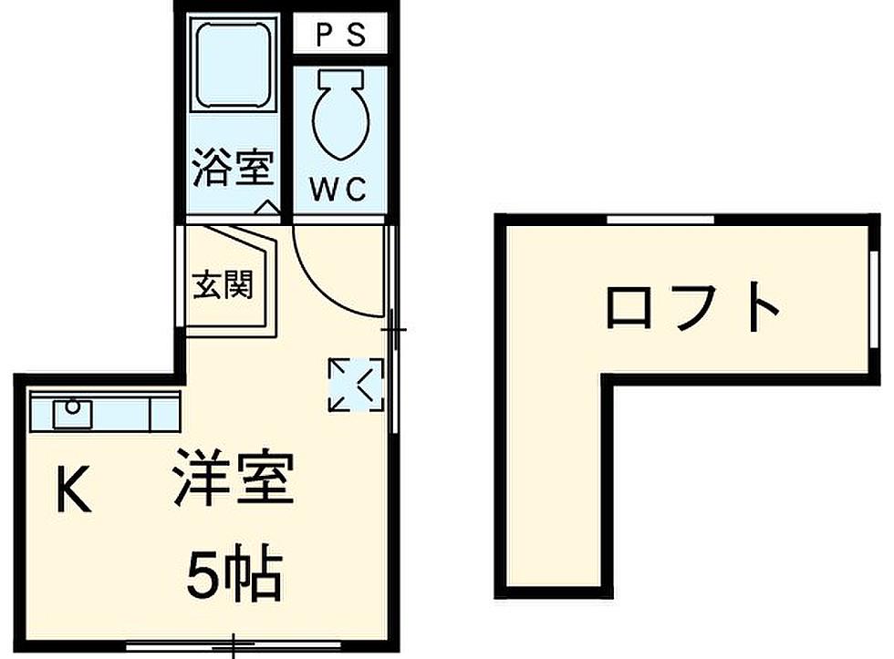 シャルム(ワンルーム/4階)の間取り写真