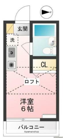 ハイムアプリコット 2階階 間取り