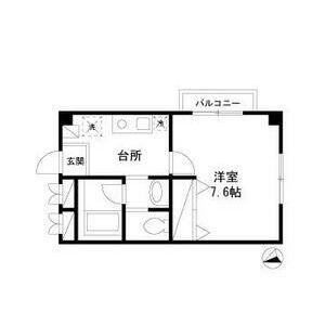 HI-VILLAGEO(1K/3階)の間取り写真