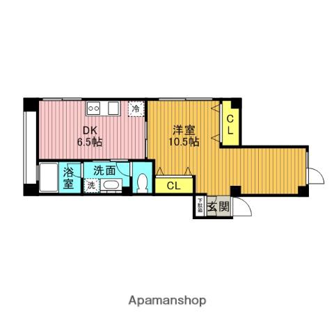 スカイホーム村田 1階階 間取り