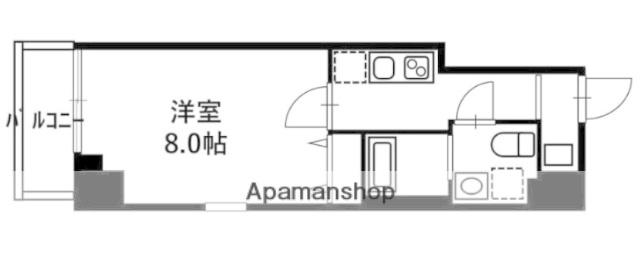 リヴシティ亀戸(1K/5階)の間取り写真
