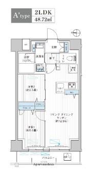 YS本所(2LDK/5階)の間取り写真