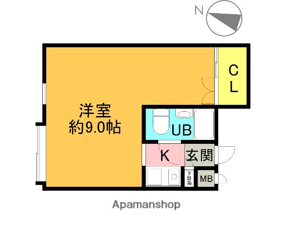 ニューグリーンハイツ 4階階 間取り