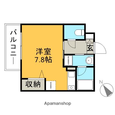 プレール・ドゥーク下井草 3階階 間取り