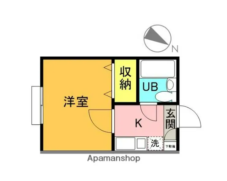 エスポワール荻窪 1階階 間取り