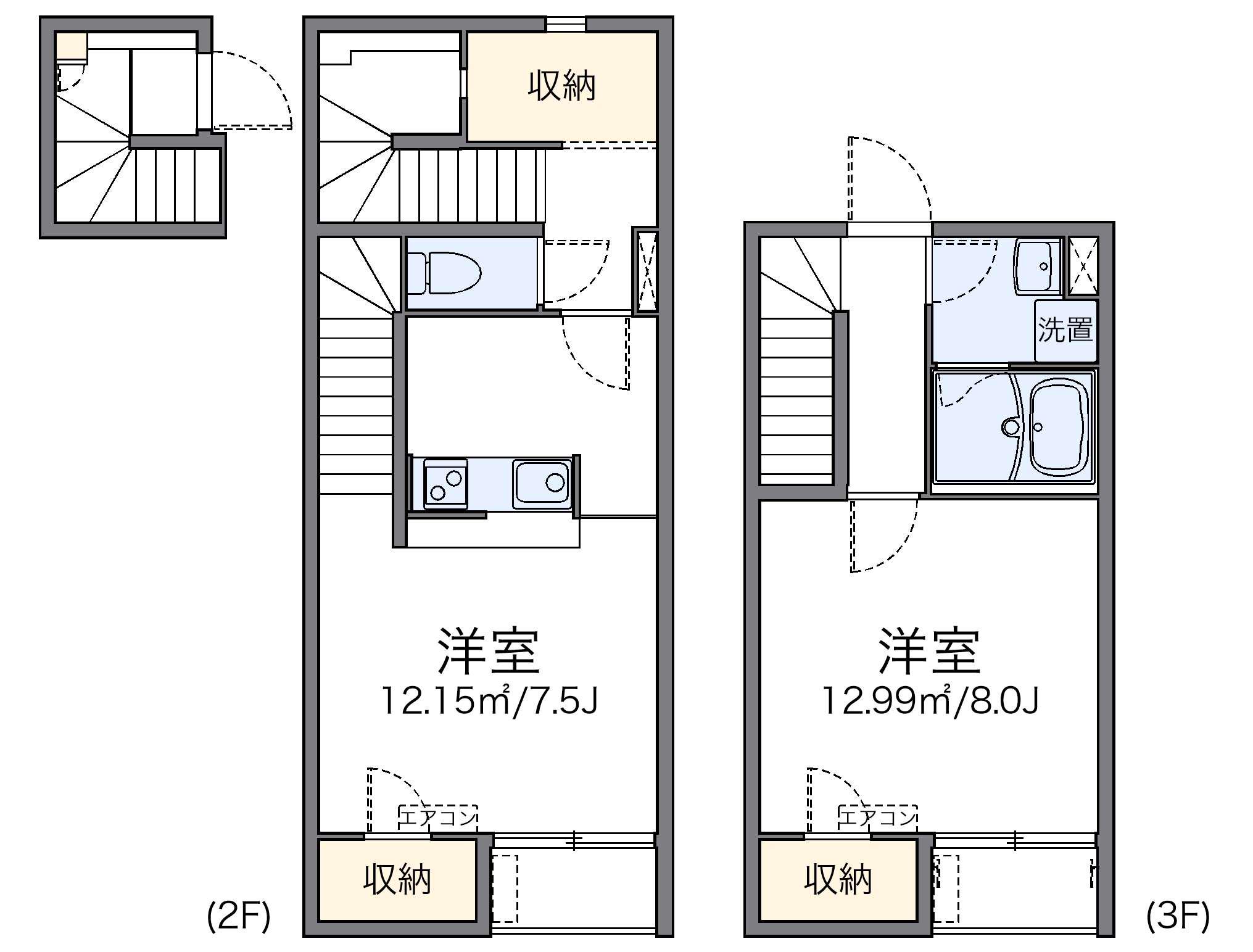 レオネクストスリィ 2階階 間取り