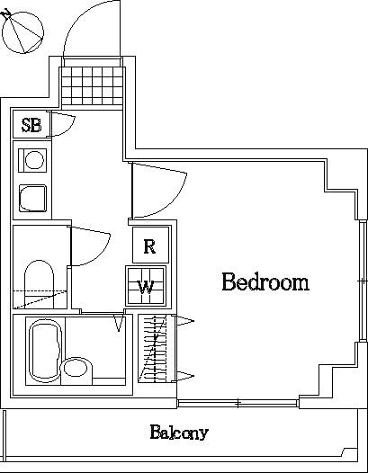 プレール池袋(1K/3階)の間取り写真