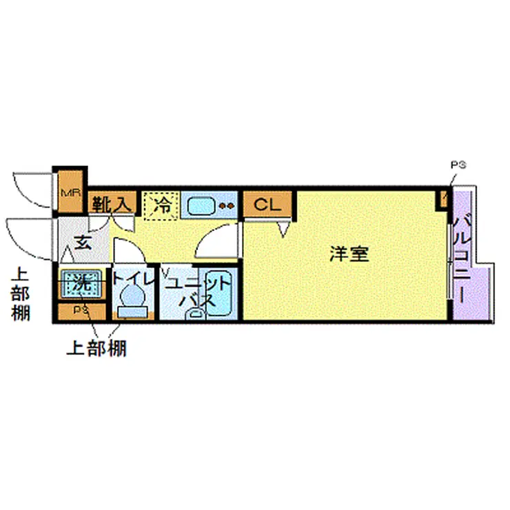 トーシンフェニックス牛込神楽坂 3階階 間取り