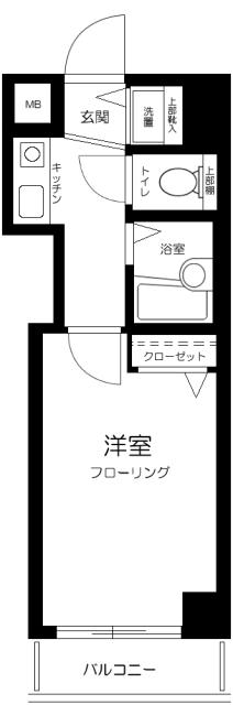 フェニックス中野新橋 2階階 間取り