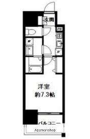 エステムプラザ東京ライズ(1K/11階)の間取り写真