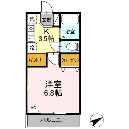ウェール 1階階 間取り