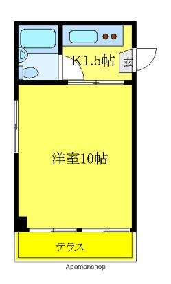 メゾン津田 1階階 間取り