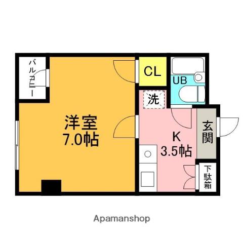 亀戸AKビル 2階階 間取り