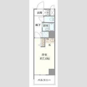 ヴェルト日本橋シティ(ワンルーム/5階)の間取り写真