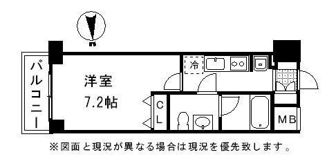 レジディア桜上水 7階階 間取り