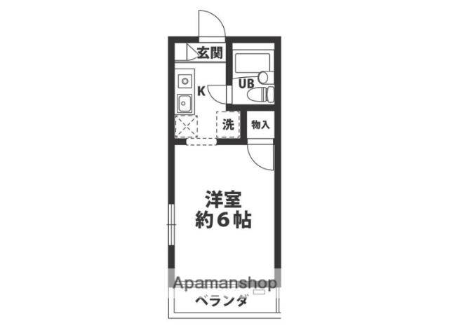 ビラサンク 1階階 間取り