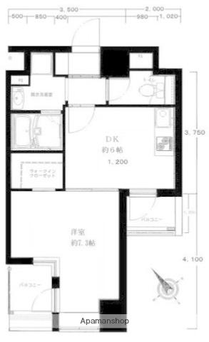 イサラ荻窪 4階階 間取り