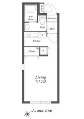MODULOR代々木公園 4階階 間取り
