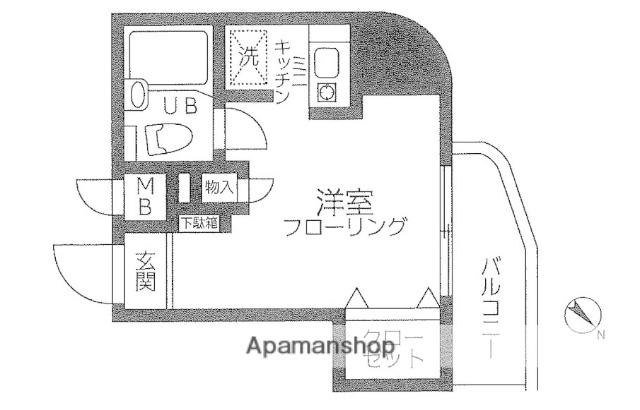 シティハイツ新大塚 3階階 間取り