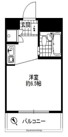 リベルテ梅屋敷 3階階 間取り