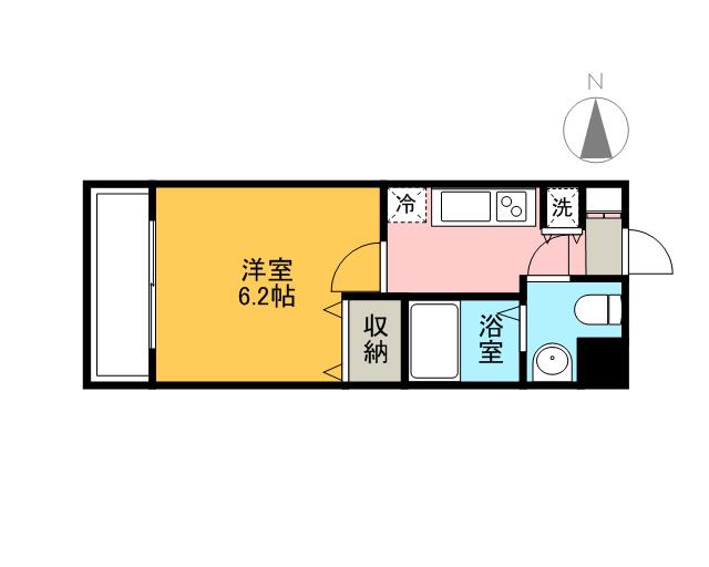 KDXレジデンス大島 8階階 間取り