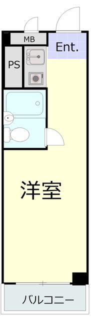五反田ダイヤモンドマンション 8階階 間取り