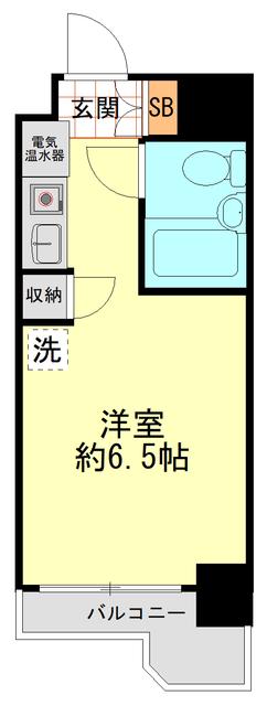 朝日多摩川プラザ 6階階 間取り