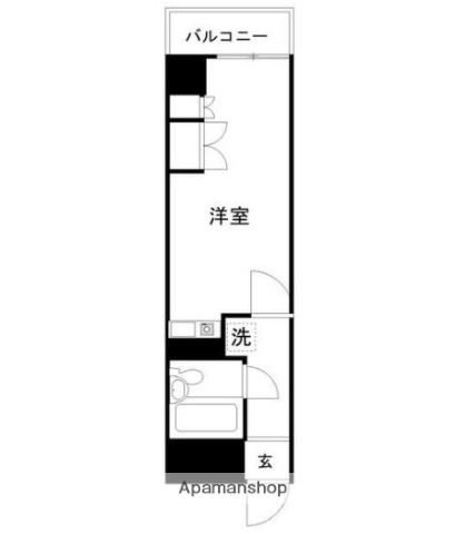 ライオンズマンション浅草駅前 3階階 間取り