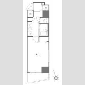 ガラ・ステージ御茶ノ水 6階階 間取り