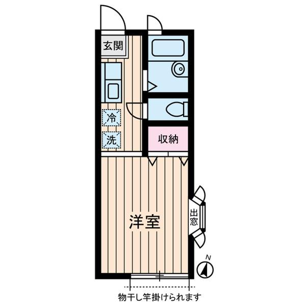 コート・レオナ 1階階 間取り