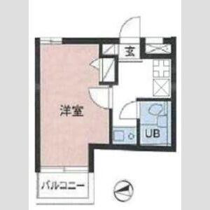プレール明大前 4階階 間取り