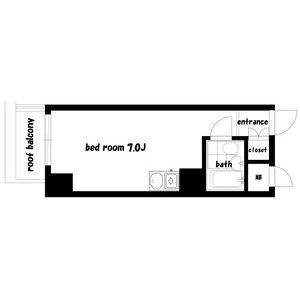 ペガサスステーションプラザ蒲田(ワンルーム/8階)の間取り写真