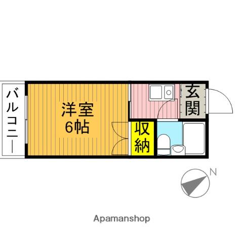 エクセラン成城 3階階 間取り
