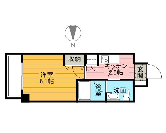 メインステージ錦糸町 7階階 間取り