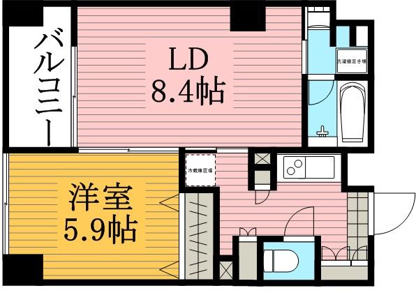 日神デュオステージ押上 2階階 間取り