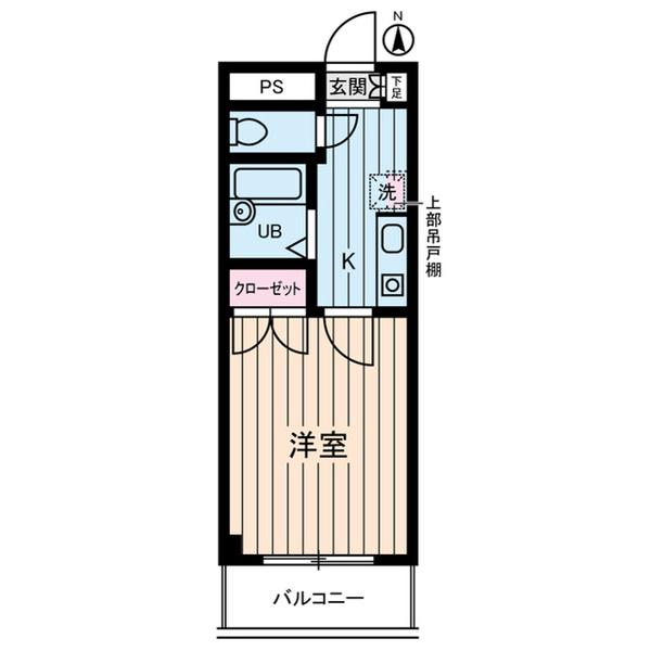 グローイングシティー大和田 3階階 間取り