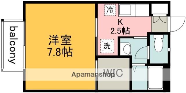 アークメゾンⅡ(1K/2階)の間取り写真