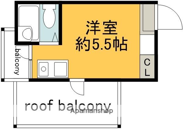 シャトルハイム1 4階階 間取り