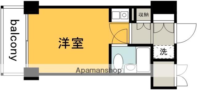 メインステージ多摩川駅前(ワンルーム/7階)の間取り写真