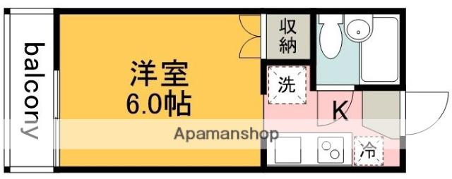 ドエルもりいえ 1階階 間取り