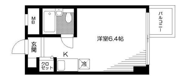 メゾン・ド・ノア聖蹟桜ヶ丘 3階階 間取り