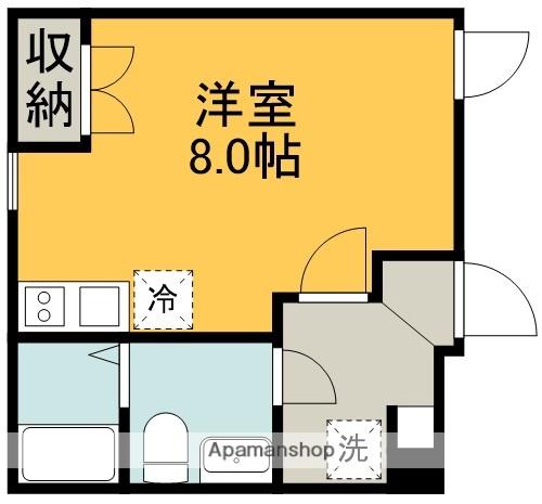 GRAN THEATER SETAGAYA(ワンルーム/4階)の間取り写真