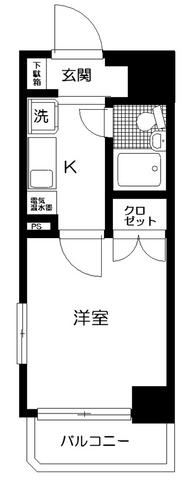 日神パレステージ中村橋 6階階 間取り