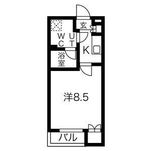 スパシエソリデ目黒 1階階 間取り