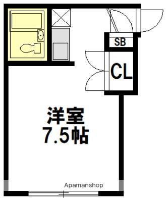 メゾンオキノ 3階階 間取り