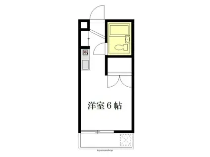 フェスタ下北沢(ワンルーム/1階)の間取り写真