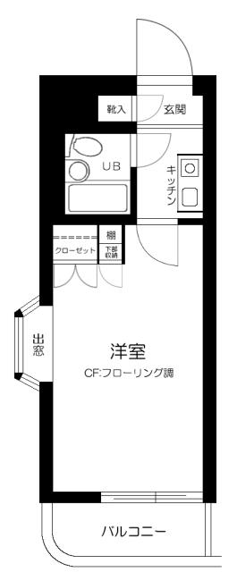 ラ・レジダンス・ド・パンデュール 2階階 間取り