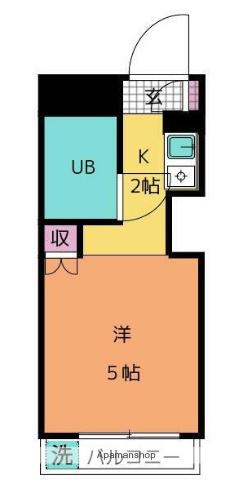 トップ成城学園第2 5階階 間取り